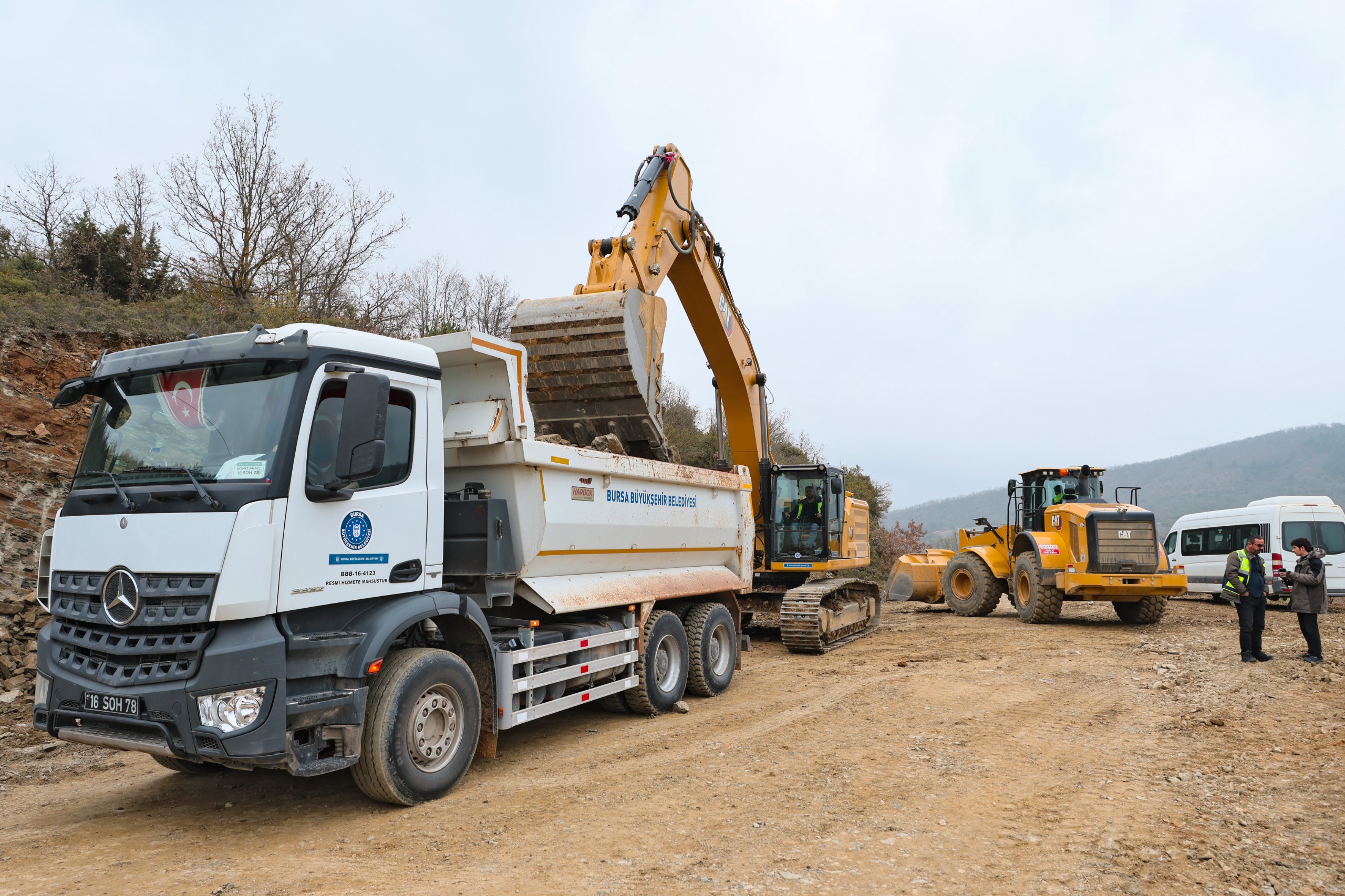 Kestel'in yolları nefes alıyor