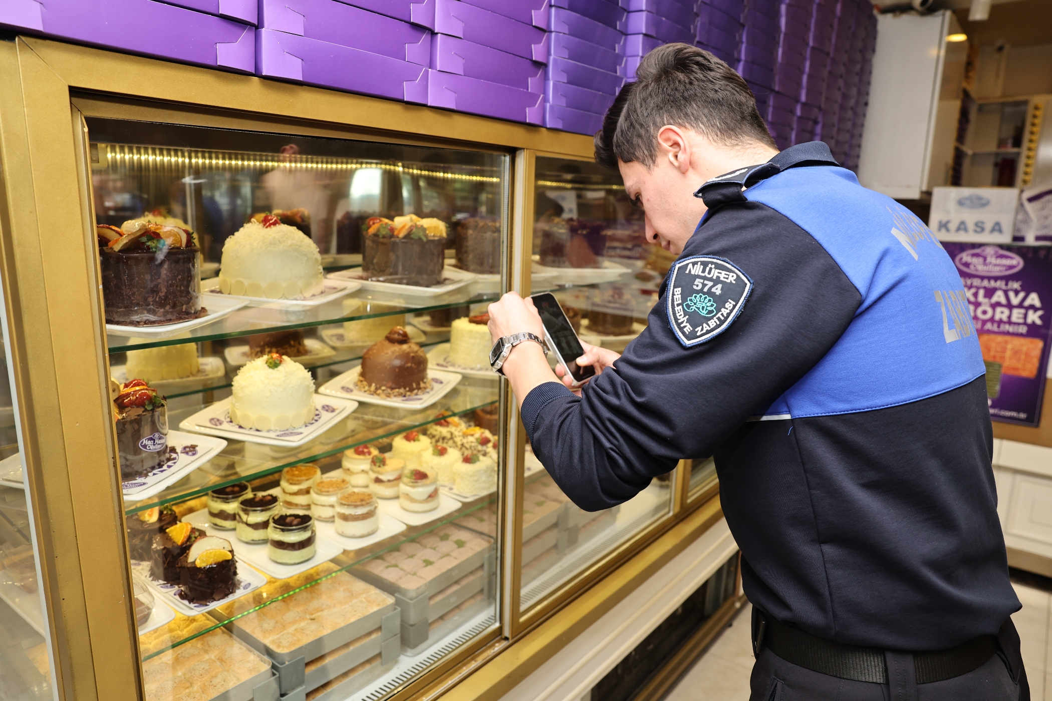 Nilüfer’de tatlı üreticilerine sıkı denetim