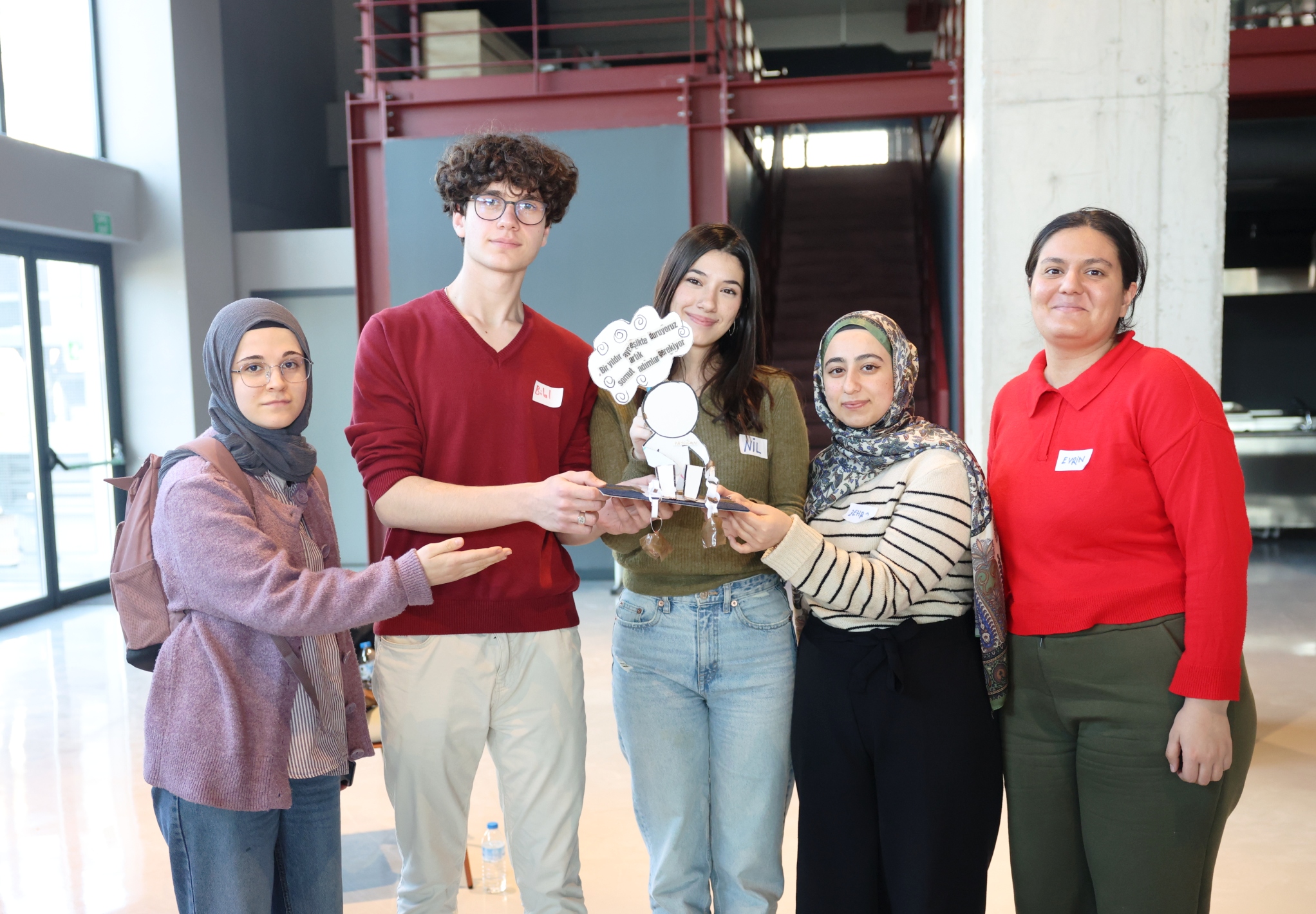 Gençler Nilüfer’de “ifade özgürlüğünü” konuştu