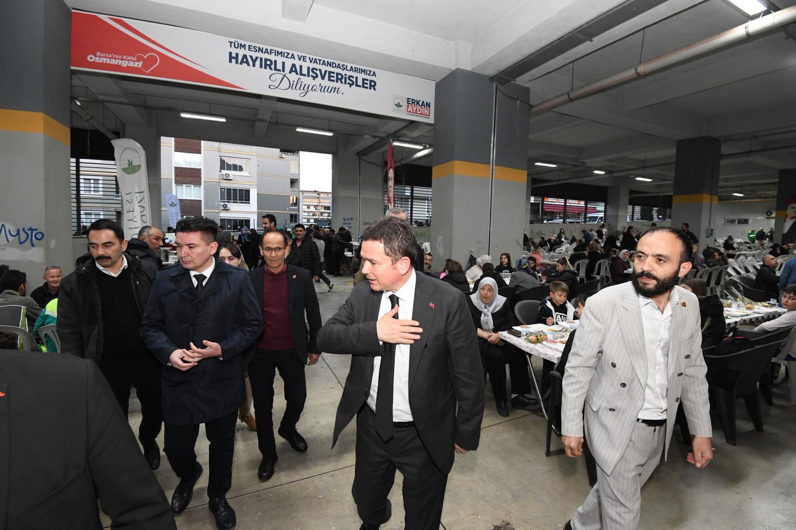 Osmangazi’de Ramazan Sofrası Yunuseli’nde Kuruldu