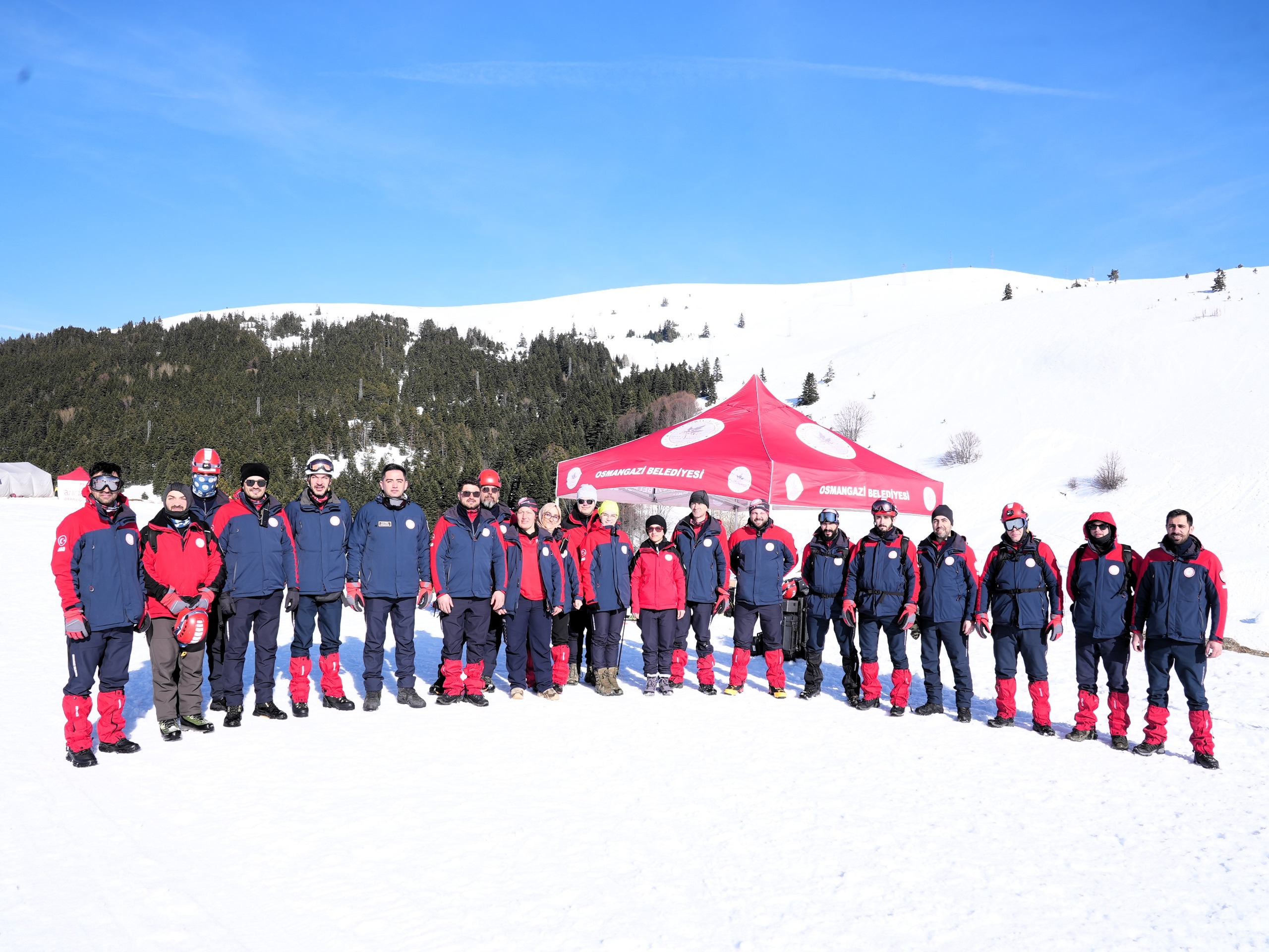 OSAD Ekipleri Çığ Senaryosunda Aktif Rol Aldı