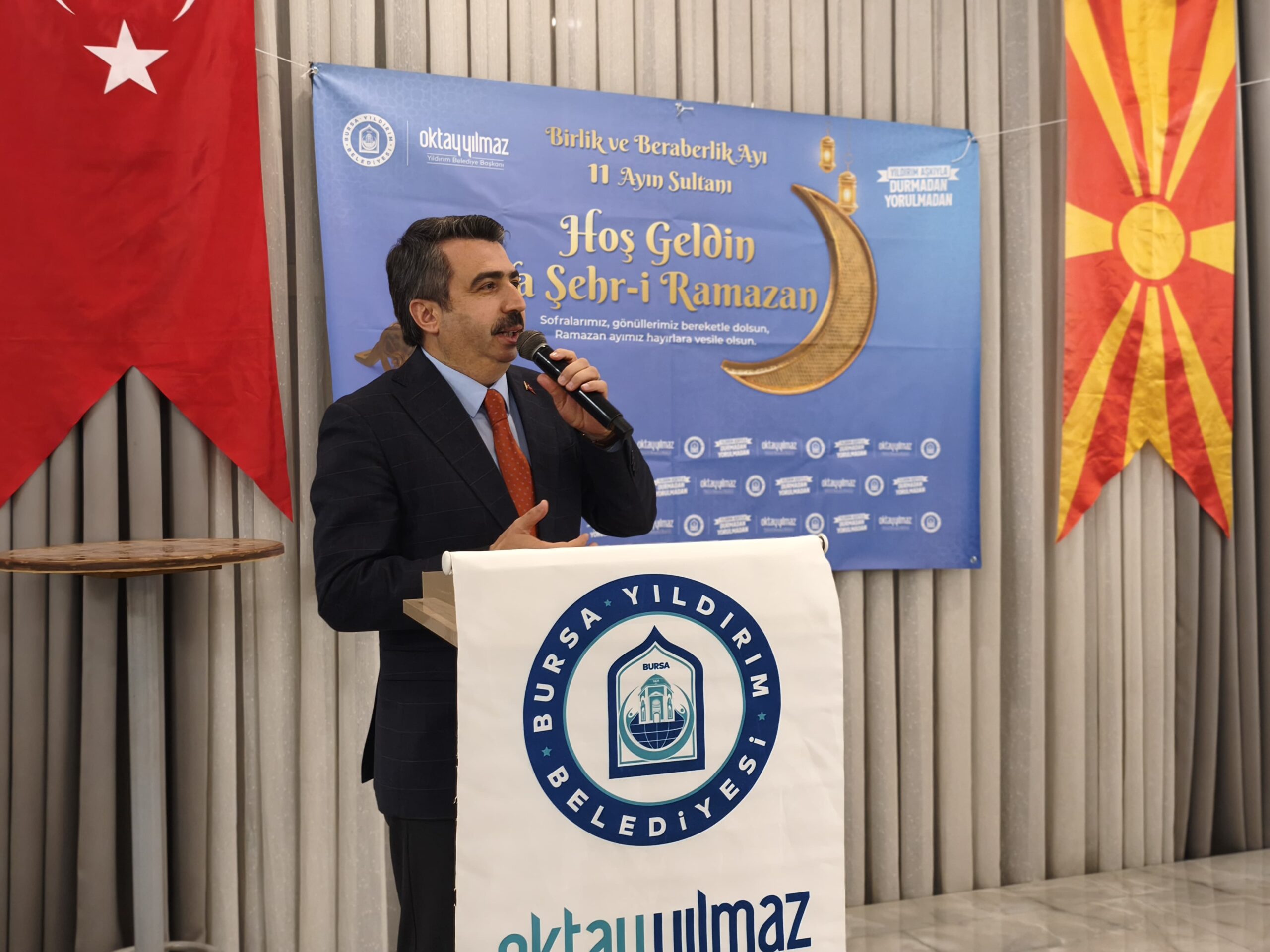 BAŞKAN YILMAZ EVLAD-I FATİHAN İLE KARDEŞLİK SOFRASINDA