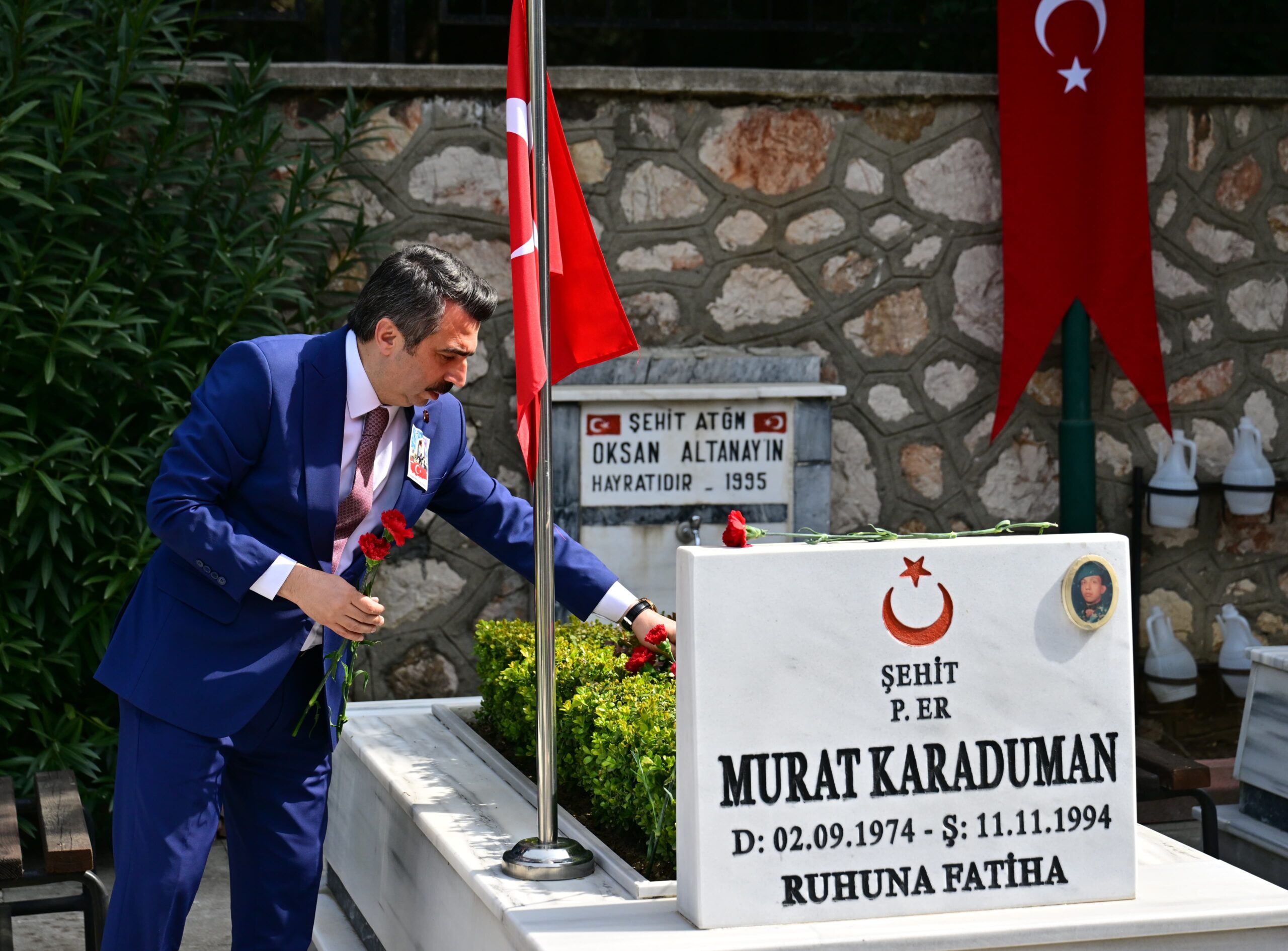 BAŞKAN YILMAZ: VATANIN GERÇEK SAHİBİ ŞEHİTLERİMİZDİR