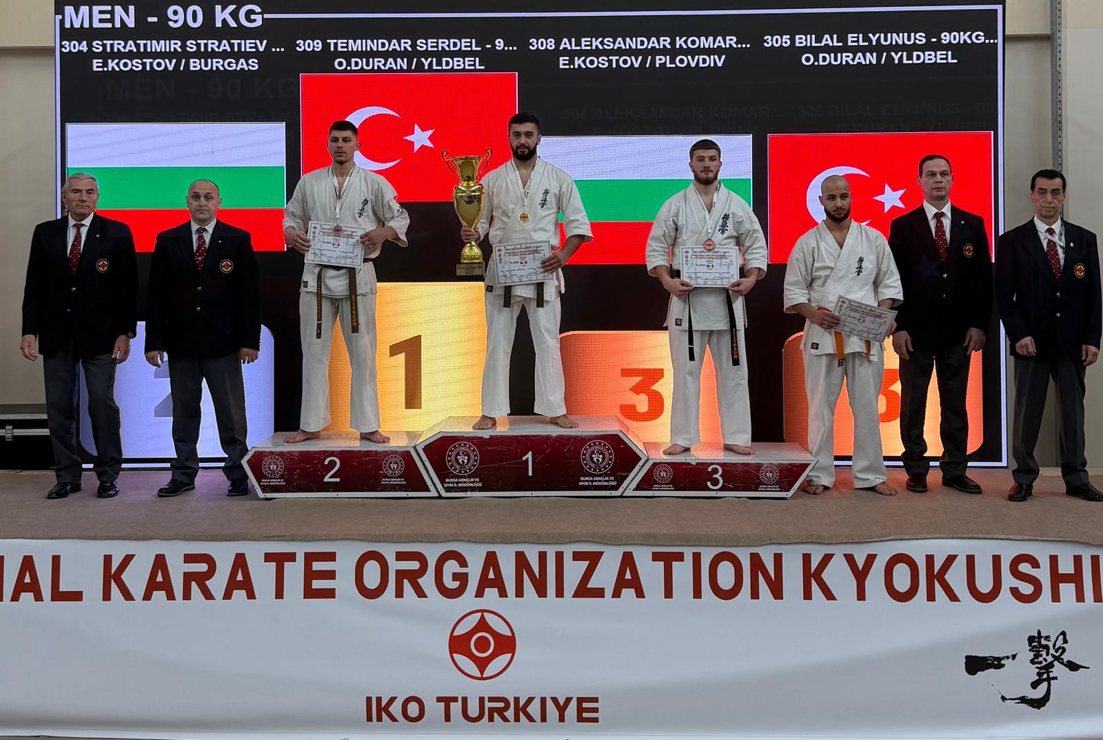 YILDIRIM’DA KYOKUSHİN KARATE RÜZGARI