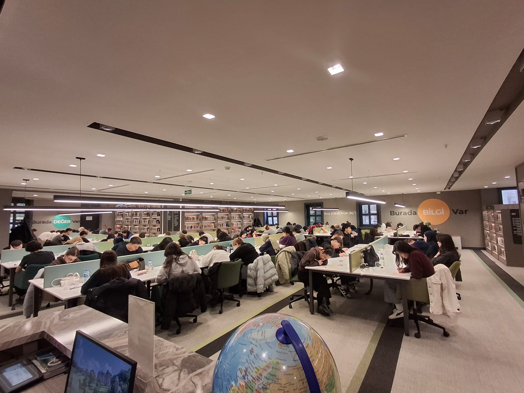 YILDIRIM’DAN ÖĞRENCİLERE SINAV DESTEĞİ