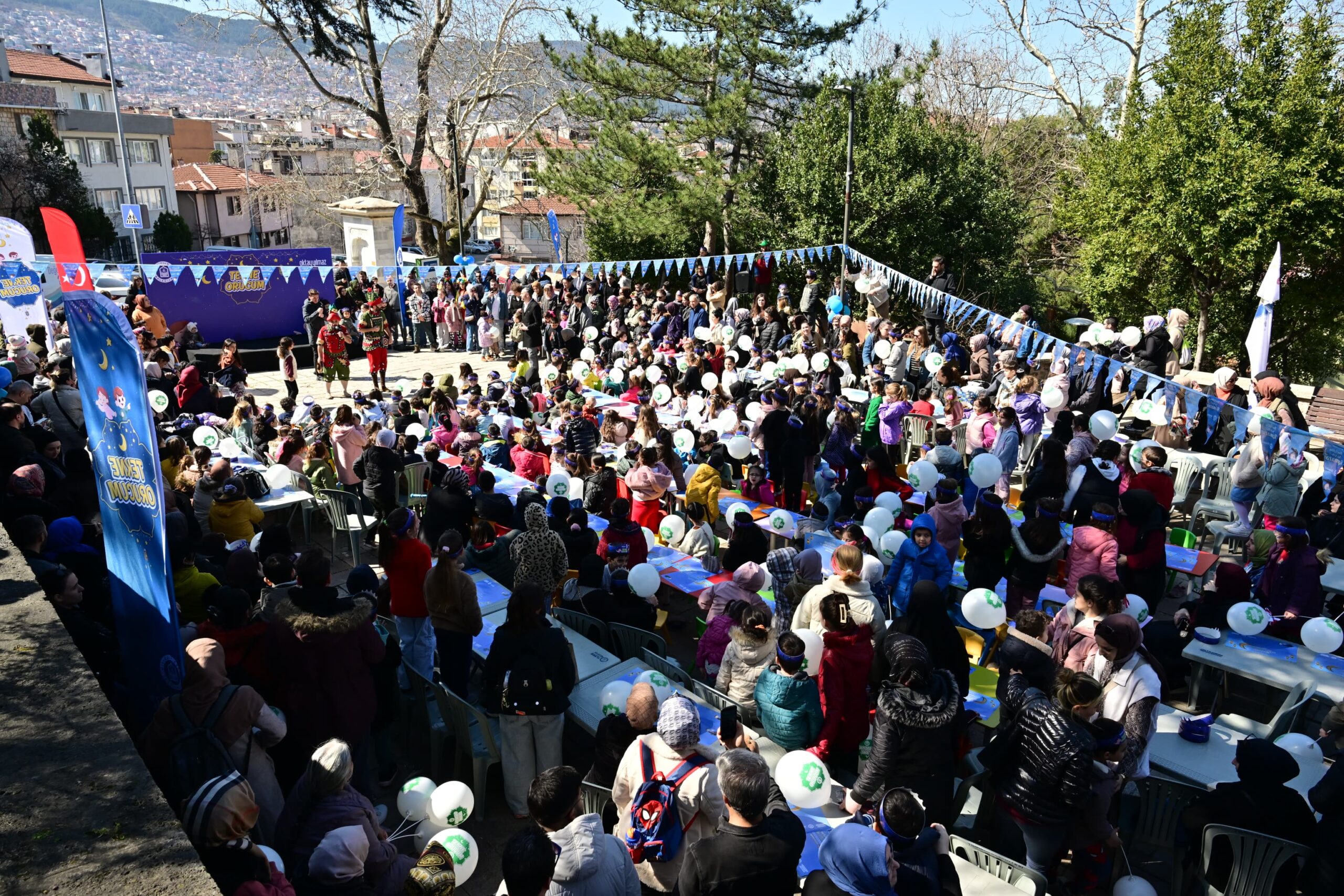 YILDIRIM'DA MİNİKLERİN TEKNE ORUCU HEYECANI