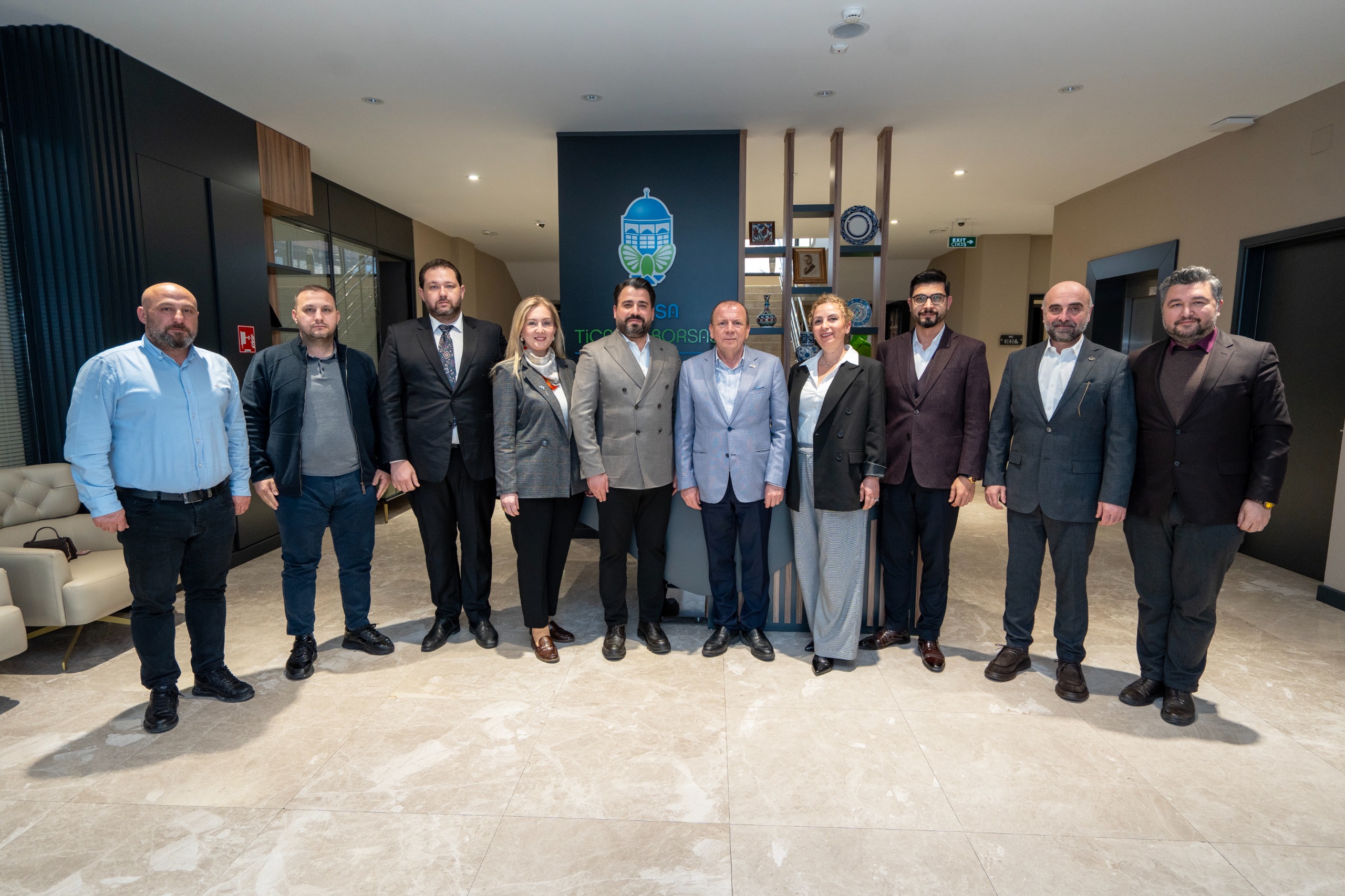 UTİYAP’DAN TİCARET BORSASI’NA ZİYARET