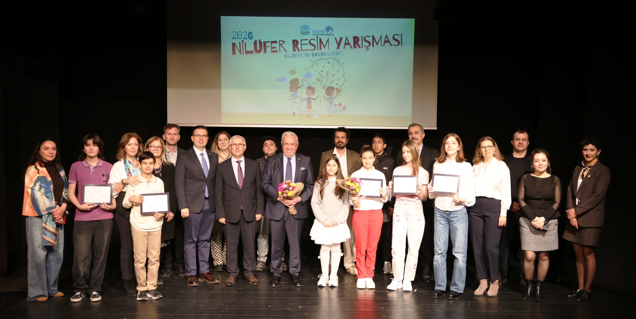 Nilüfer’in hikayesi çocukların fırçasında hayat buldu