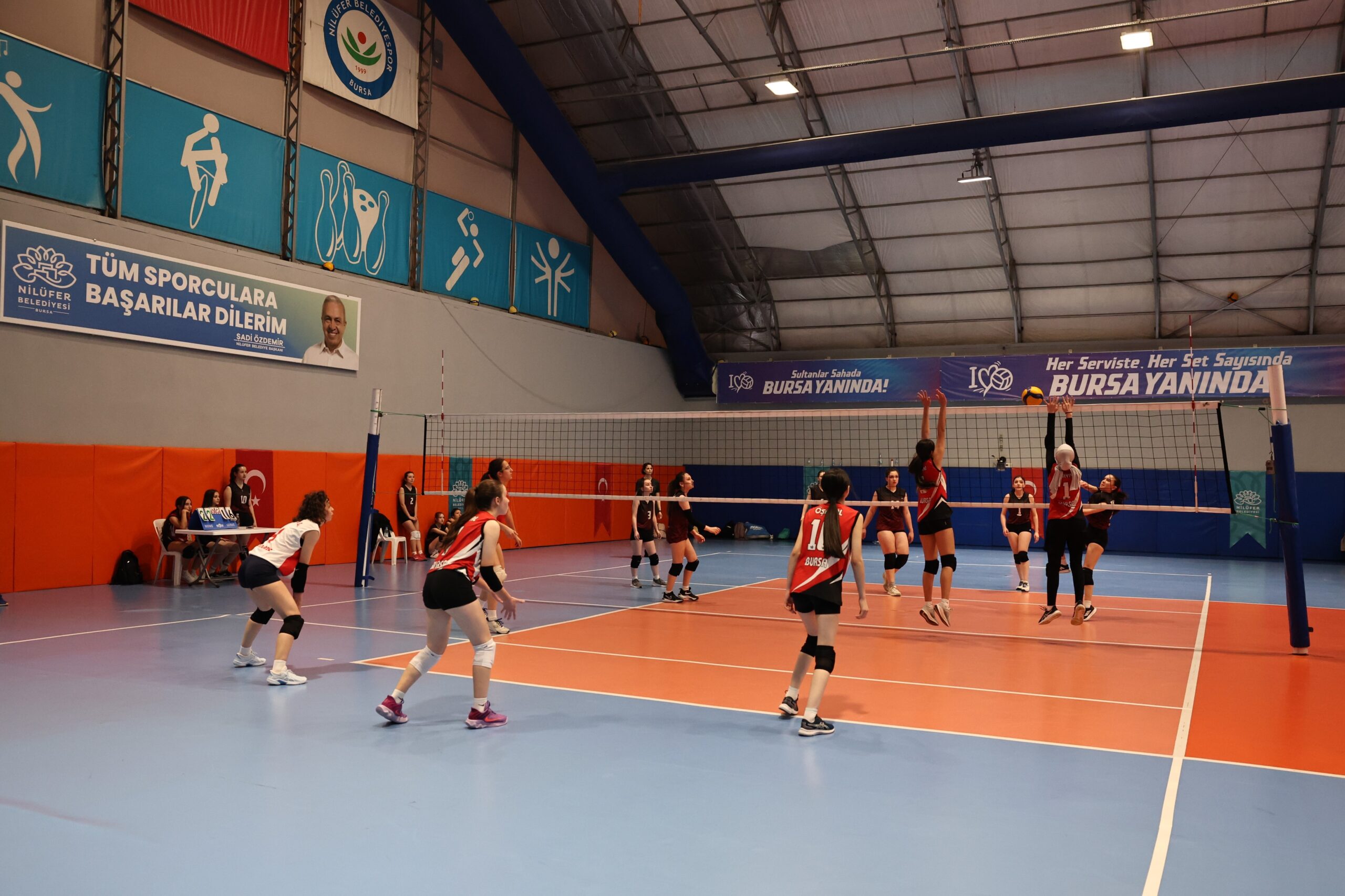 Nilüfer’i spor heyecanı sardı