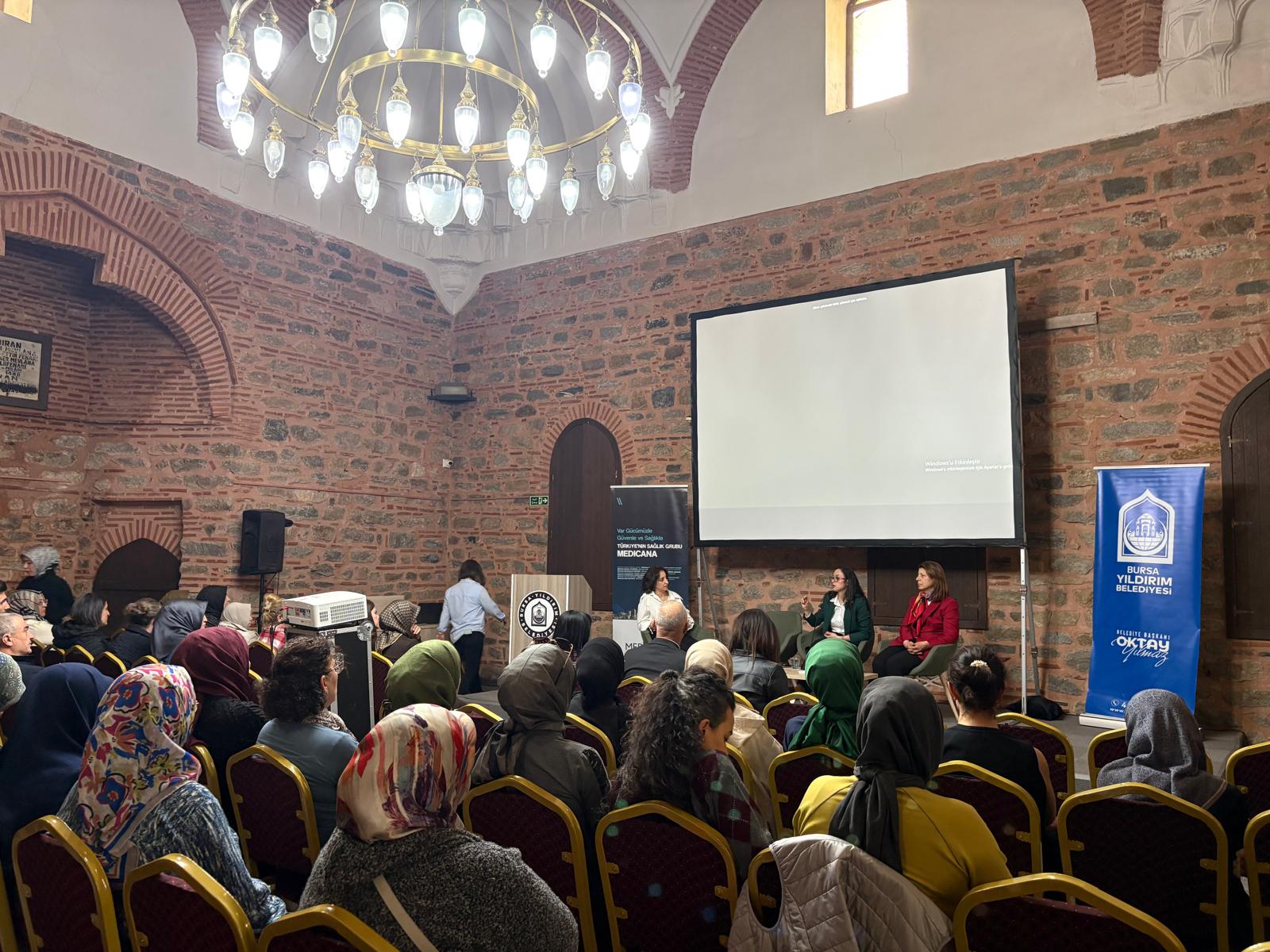 YILDIRIM’DA KANSERE KARŞI FARKINDALIK BULUŞMASI