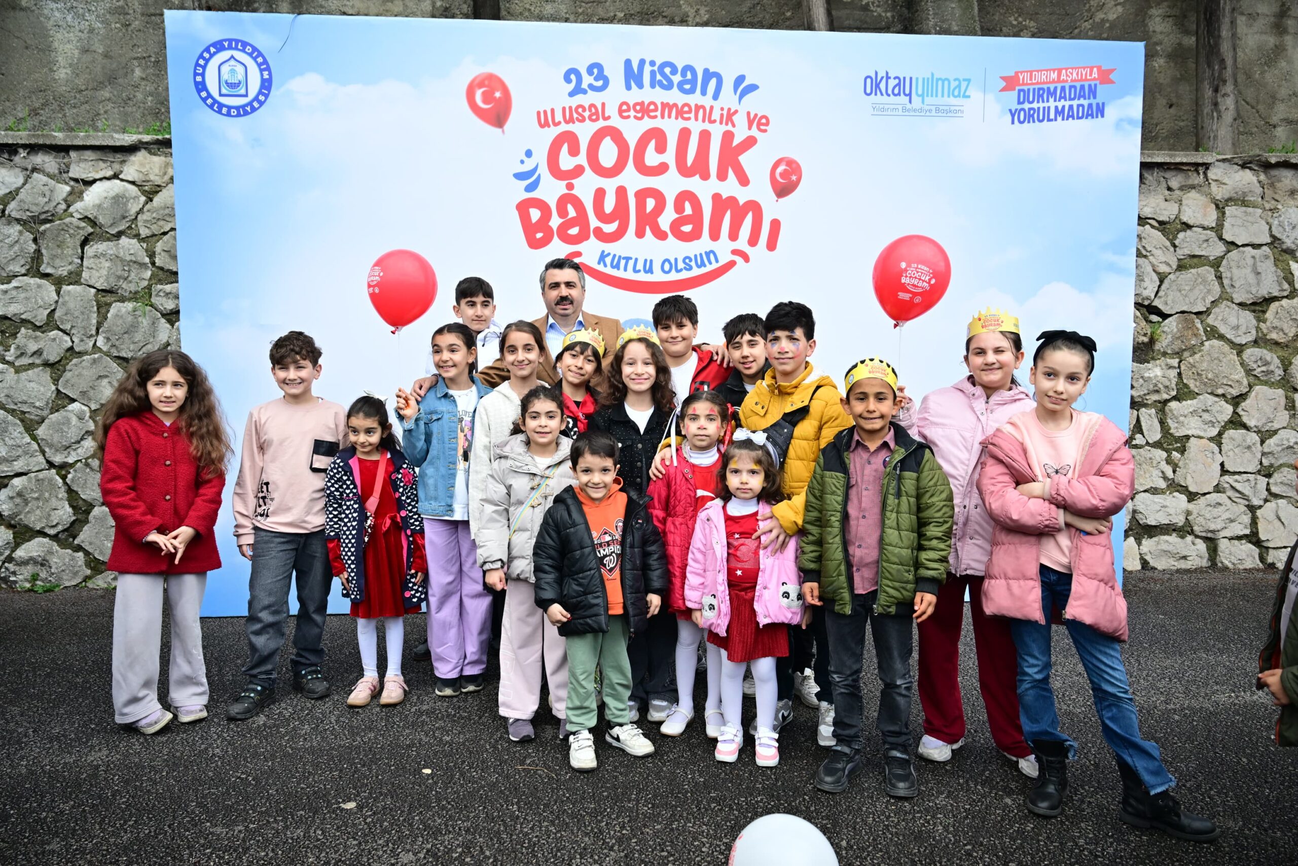 YILDIRIM’DA ÇOCUKLARIN BAYRAMI ŞÖLENE DÖNÜŞTÜ